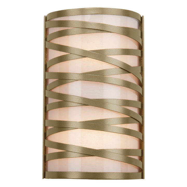 Tempest Cover Sconce by Hammerton Studio, finish and glass detail