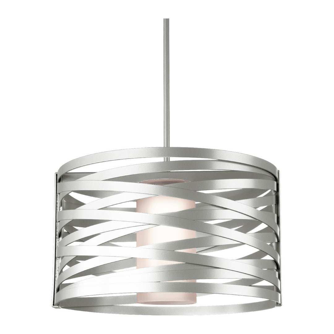 Tempest Drum Chandelier by Hammerton Studio, finish and glass detail