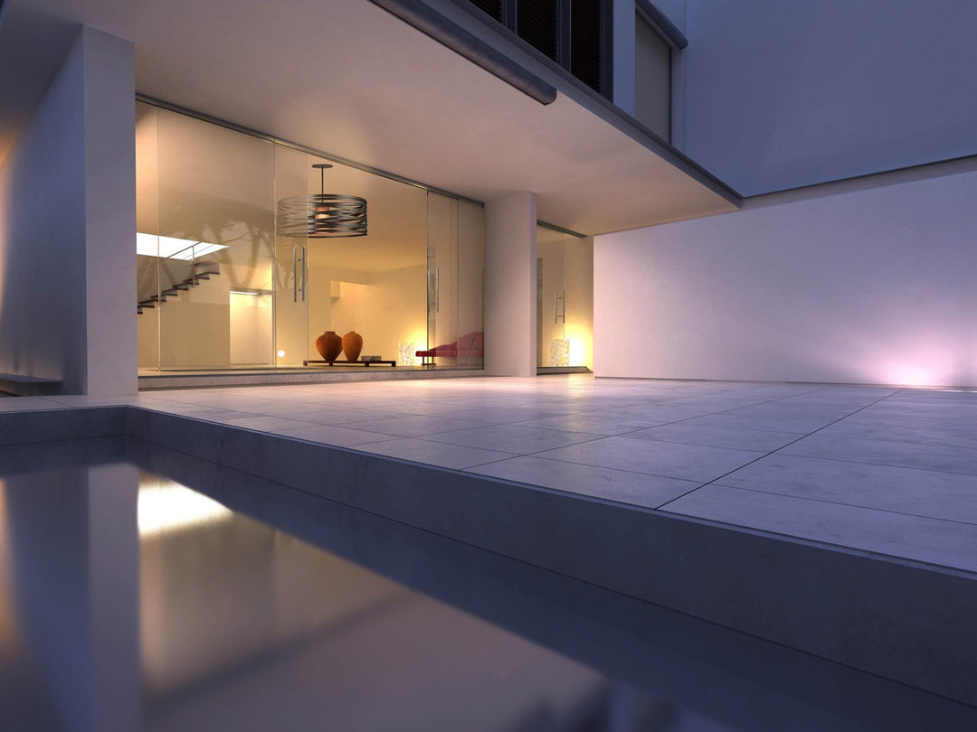 Tempest Drum Chandelier with Glass Shade by Hammerton Studio in a styled interior