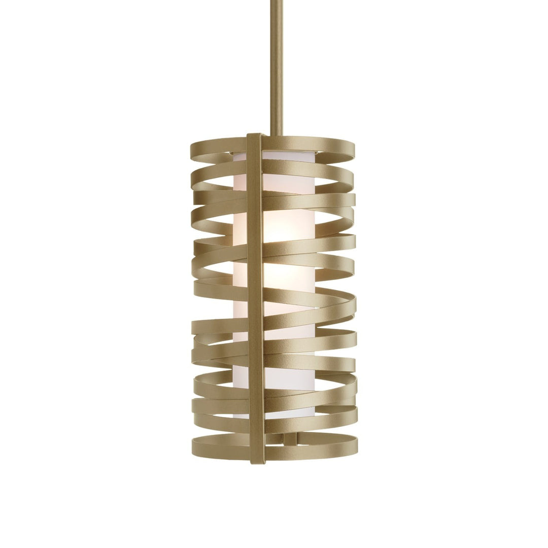 Tempest Large Pendant by Hammerton Studio, finish and glass detail