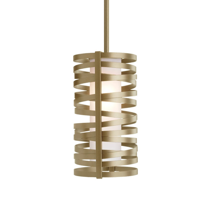 Tempest Large Pendant by Hammerton Studio, finish and glass detail