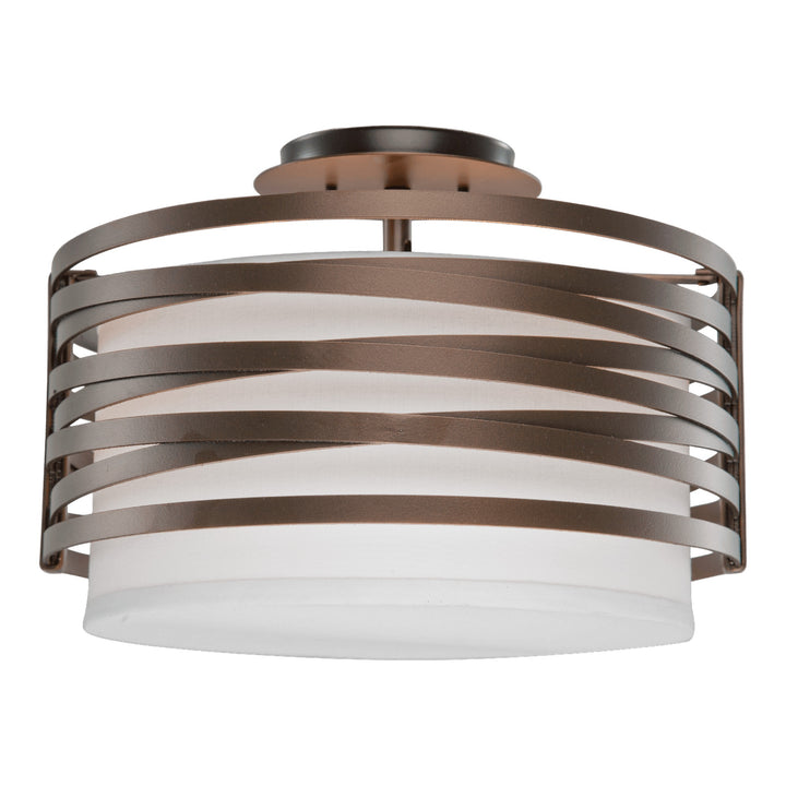 Tempest Semi-Flush Mount Drum Light by Hammerton Studio