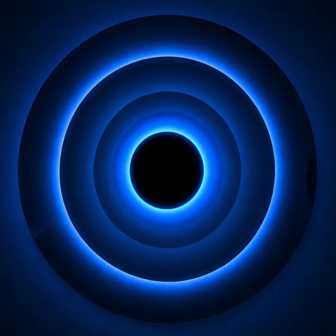 Triple Eclipse Radiance | Azure Halo by Interior Moderna