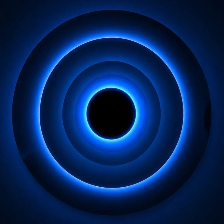 Triple Eclipse Radiance | Azure Halo by Interior Moderna