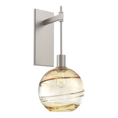 Terra Tempo Sconce by Hammerton Studio in Beige Silver