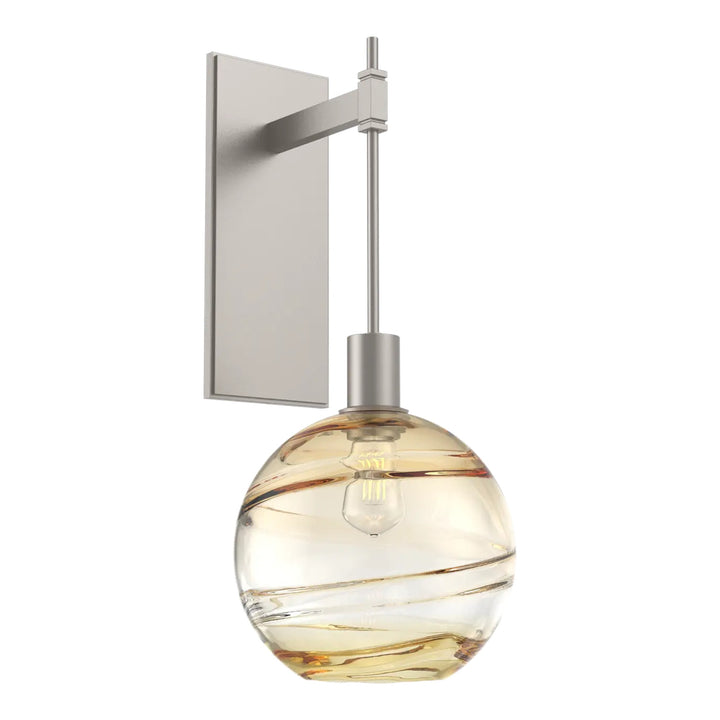 Terra Tempo Sconce by Hammerton Studio in Beige Silver