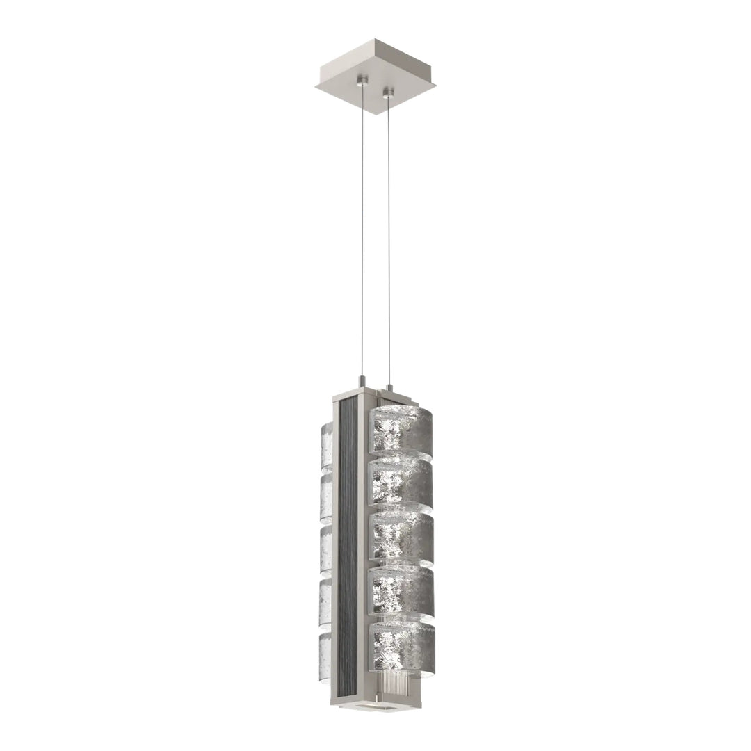 Tessera Pendant by Hammerton Studio – Medium in Beige Silver
