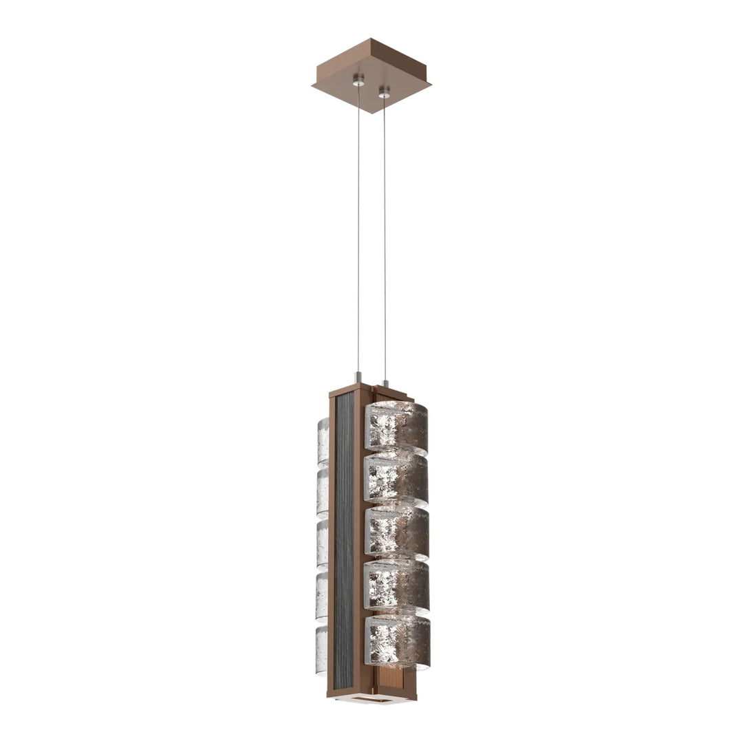 Tessera Pendant by Hammerton Studio – Medium in Burnished Bronze
