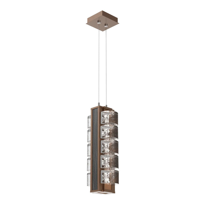 Tessera Pendant by Hammerton Studio – Medium in Burnished Bronze