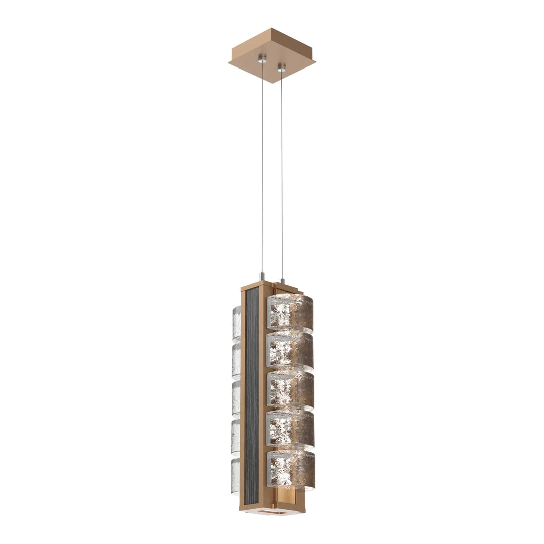 Tessera Pendant by Hammerton Studio – Medium in Novel Brass