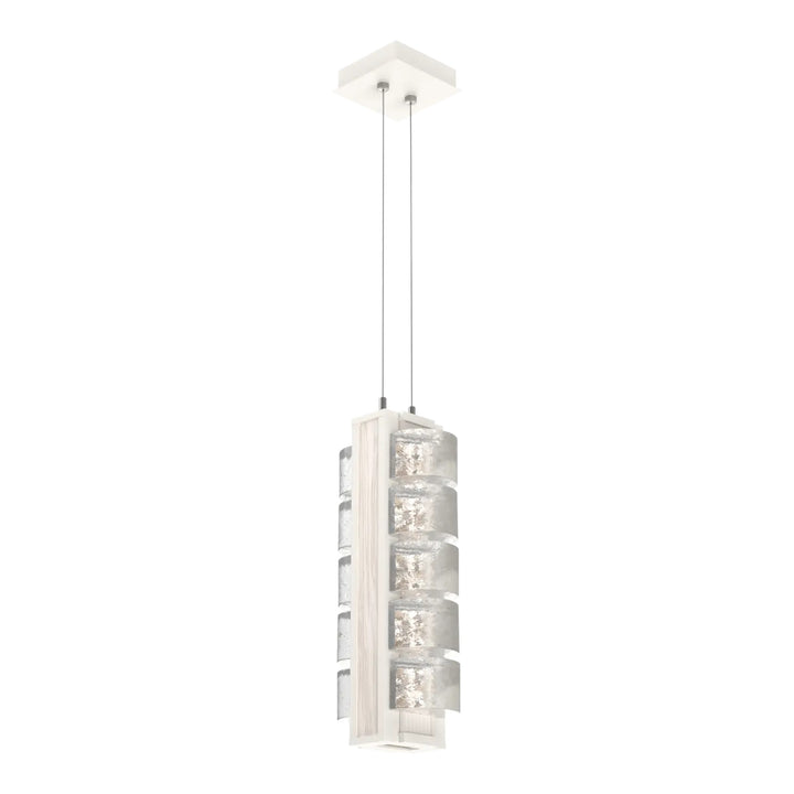 Tessera Pendant by Hammerton Studio – Medium in Salt White