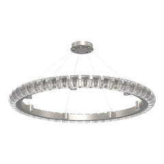 Tessera Ring Chandelier by Hammerton Studio – Large in Beige Silver