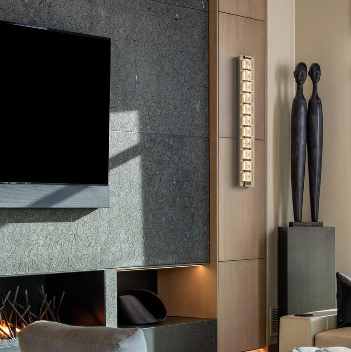 Tessera Sconce by Hammerton Studio in a styled interior