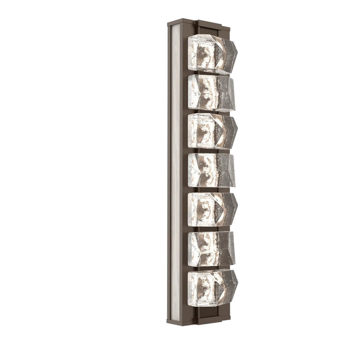 Tessera Sconce by Hammerton Studio – Medium in Flat Bronze