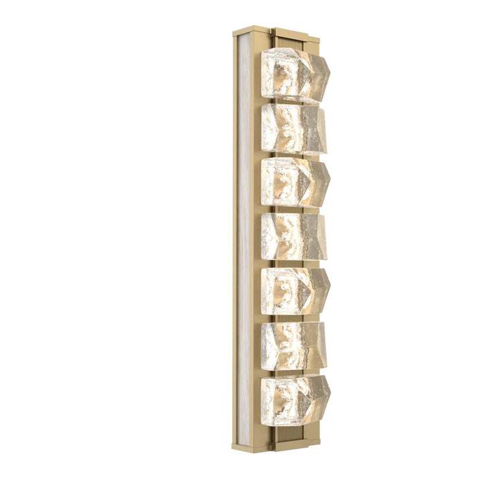 Tessera Sconce by Hammerton Studio – Medium in Gilded Brass