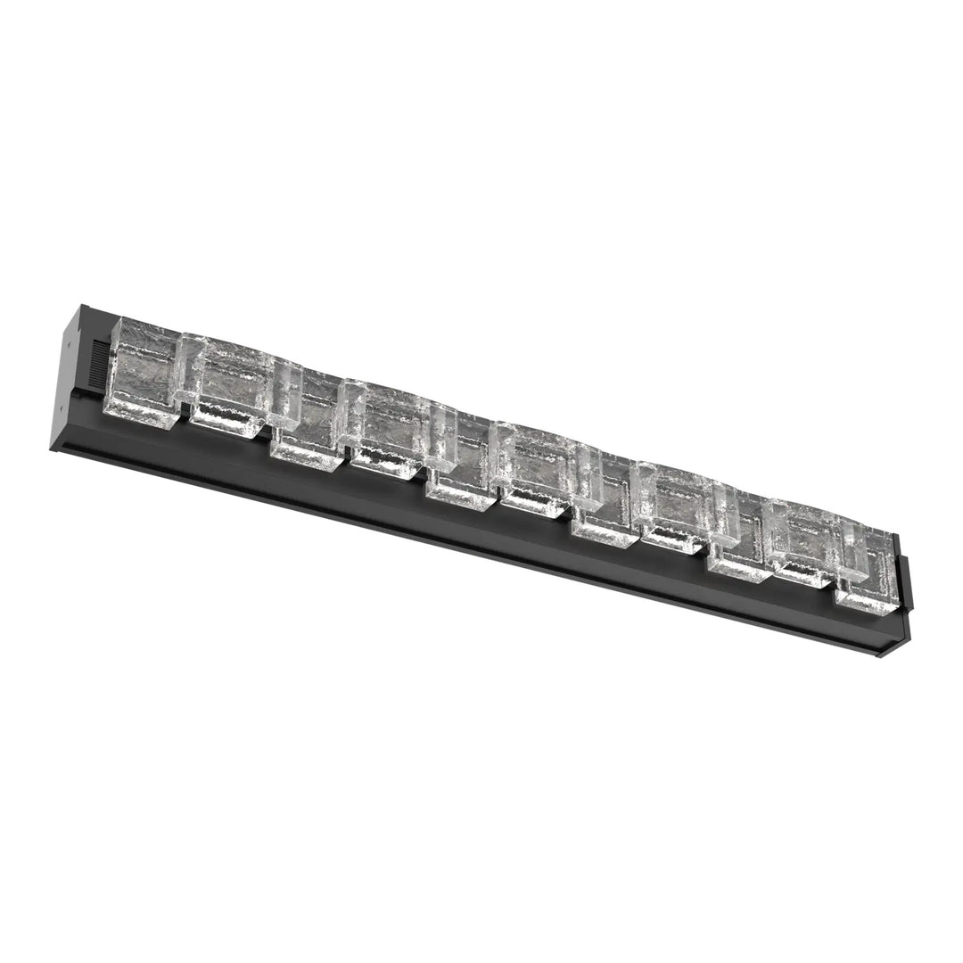 Tessera Vanity Sconce by Hammerton Studio – Large in Matte Black