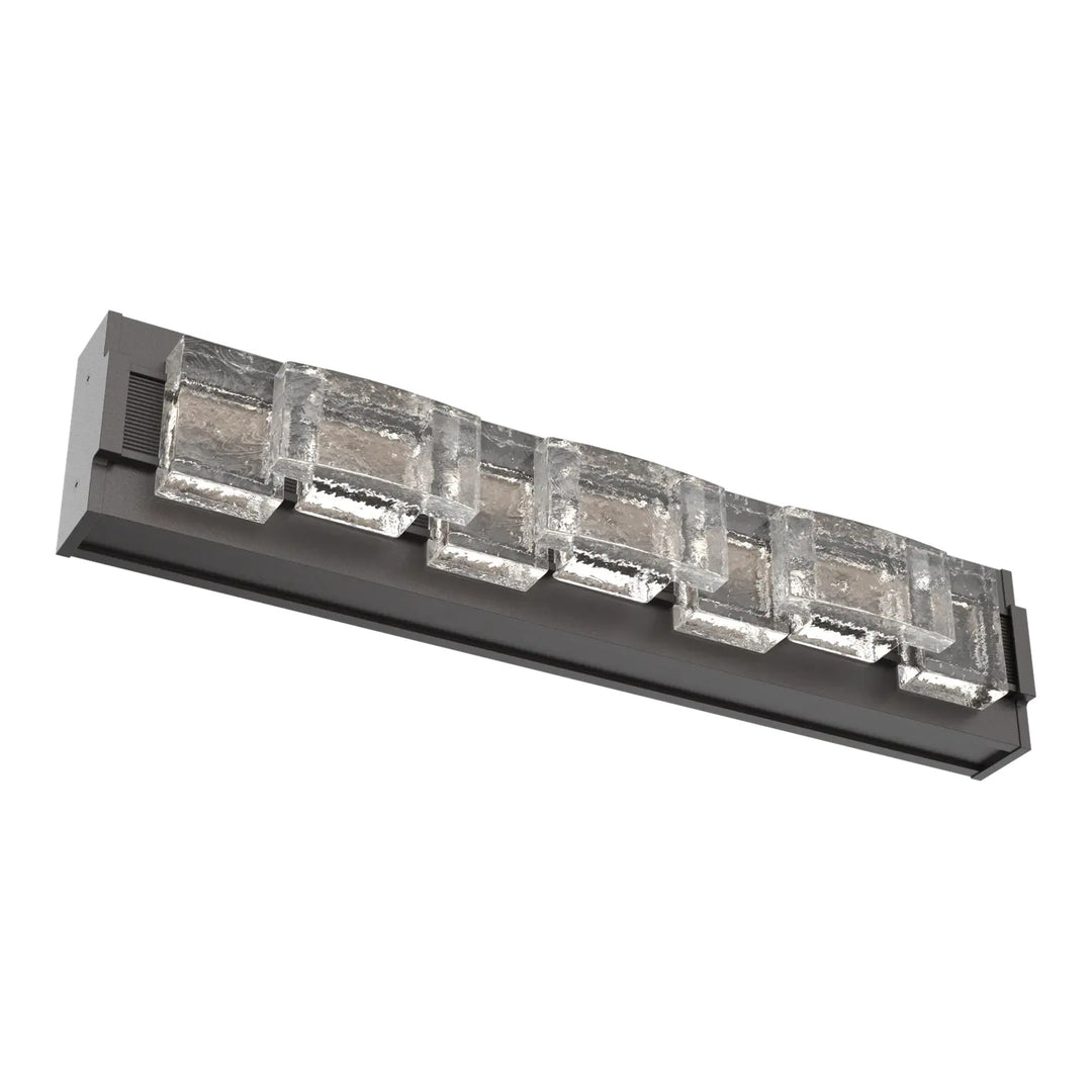 Tessera Vanity Sconce by Hammerton Studio – Medium in Graphite