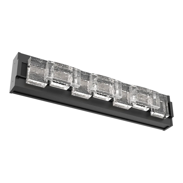 Tessera Vanity Sconce by Hammerton Studio – Medium in Matte Black