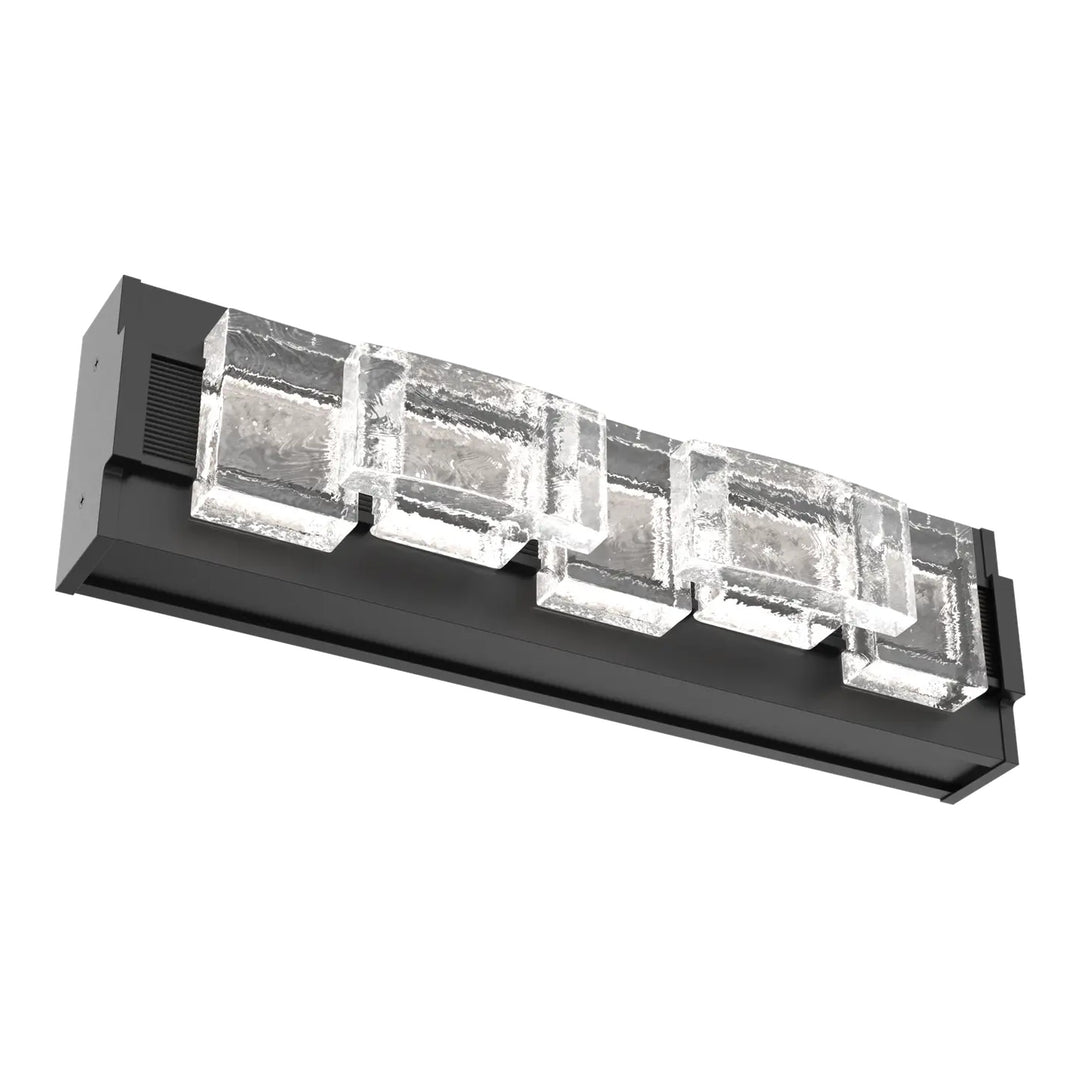 Tessera Vanity Sconce by Hammerton Studio – Small in Matte Black
