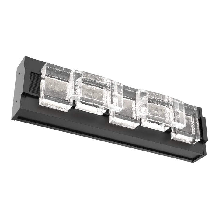 Tessera Vanity Sconce by Hammerton Studio – Small in Matte Black