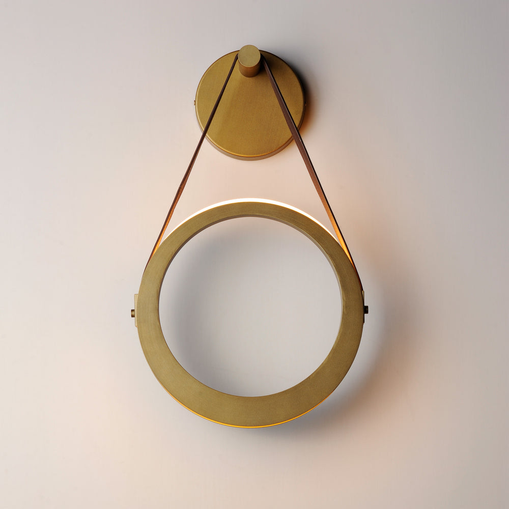 Tether 1-Light LED Wall Sconce by ET2 Lighting, styled view 1