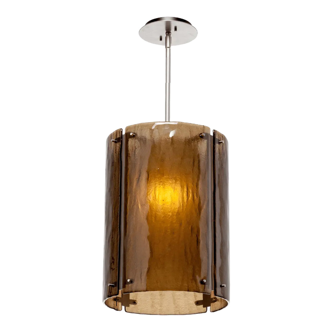 Textured Glass Large Pendant by Hammerton Studio