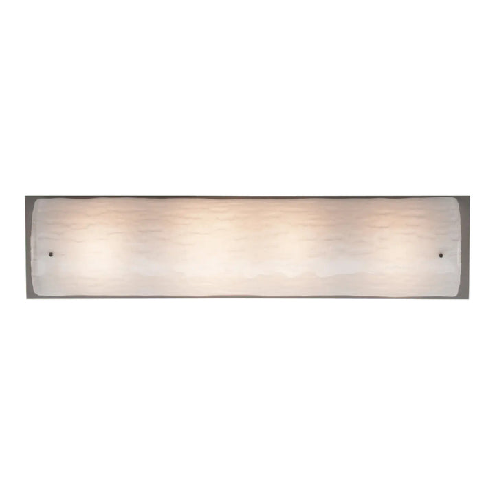 Textured Glass Vanity Sconce by Hammerton Studio
