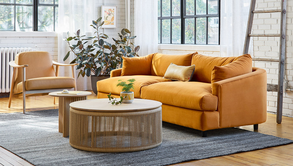 Thalia Sofa fabric lifestyle view