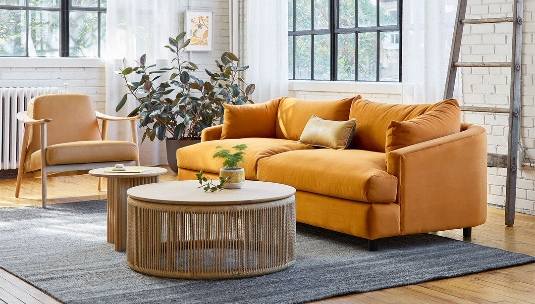 Thalia Sofa fabric lifestyle view