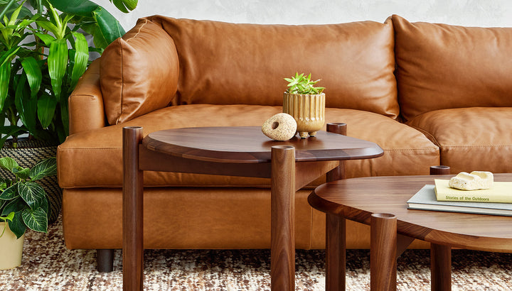 Thalia Sofa leather lifestyle view