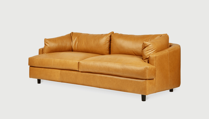 Thalia Sofa in Tucson Honey Leather