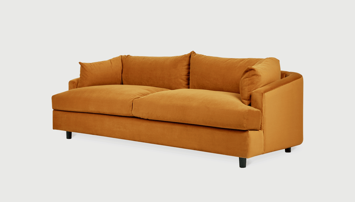 Thalia Sofa in Velvet Rust