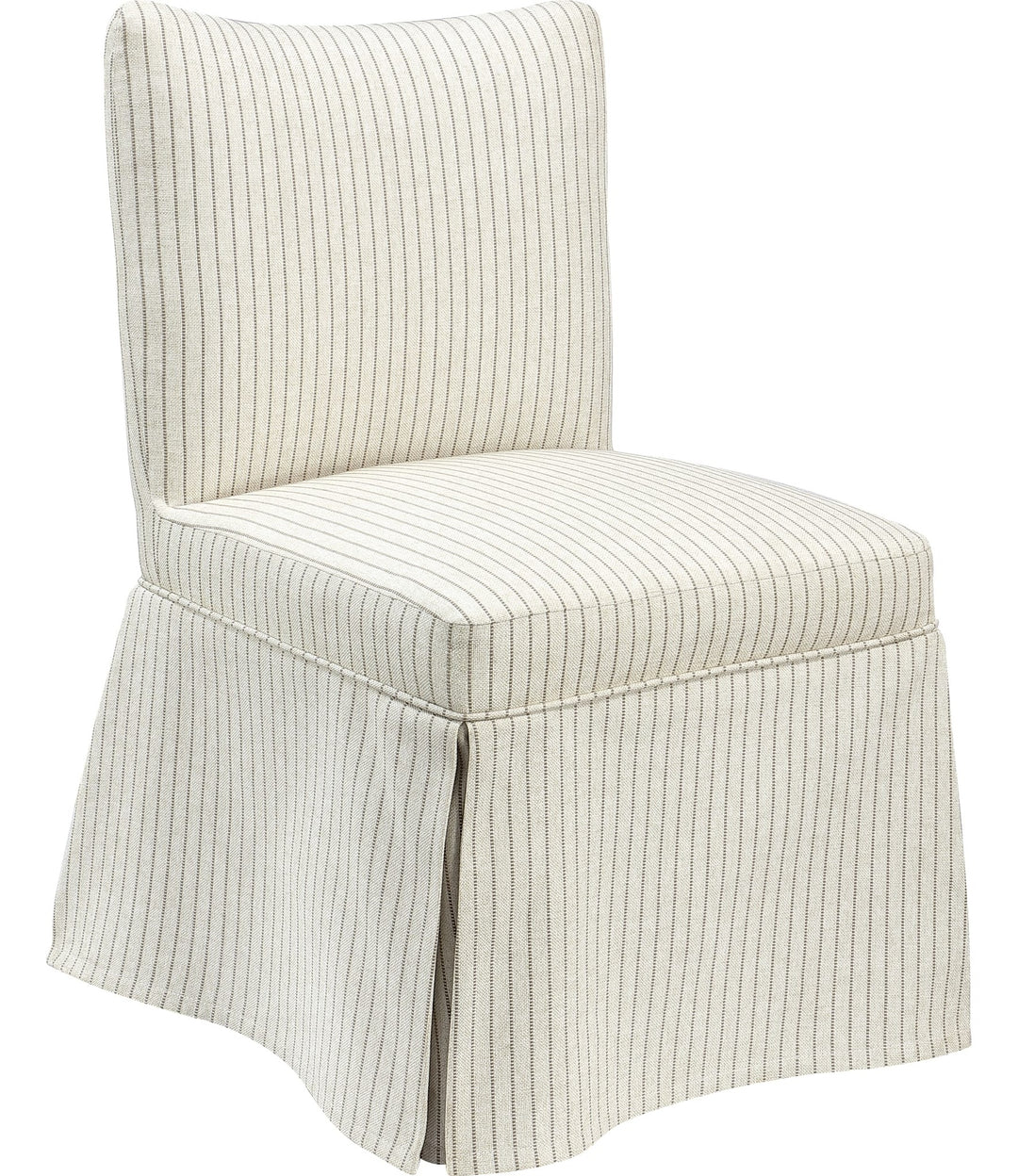 Theodore Upholstered Dining Chair in Sage — product view on a white background