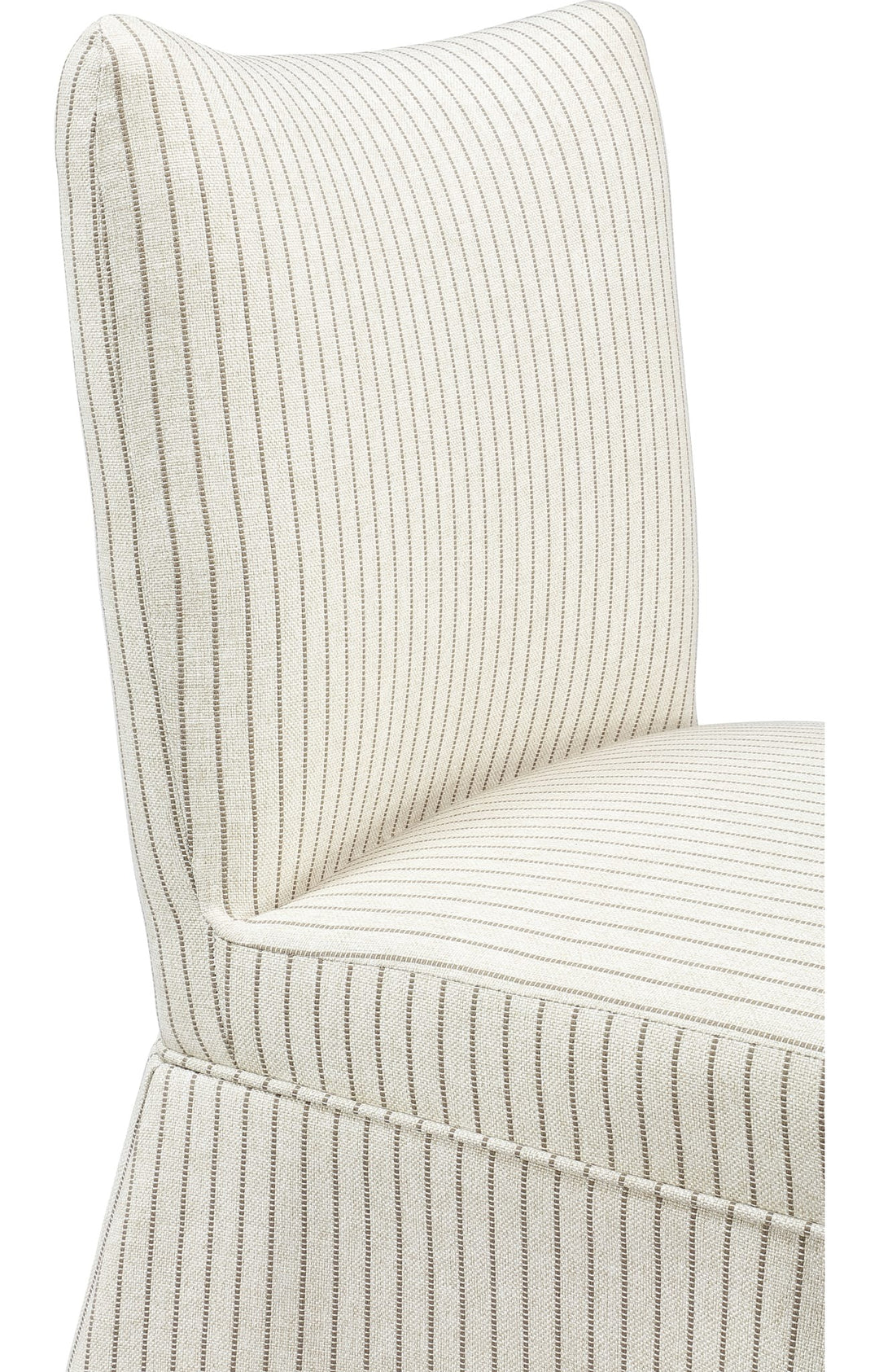 Theodore Upholstered Dining Chair in Sage — product view on a white background
