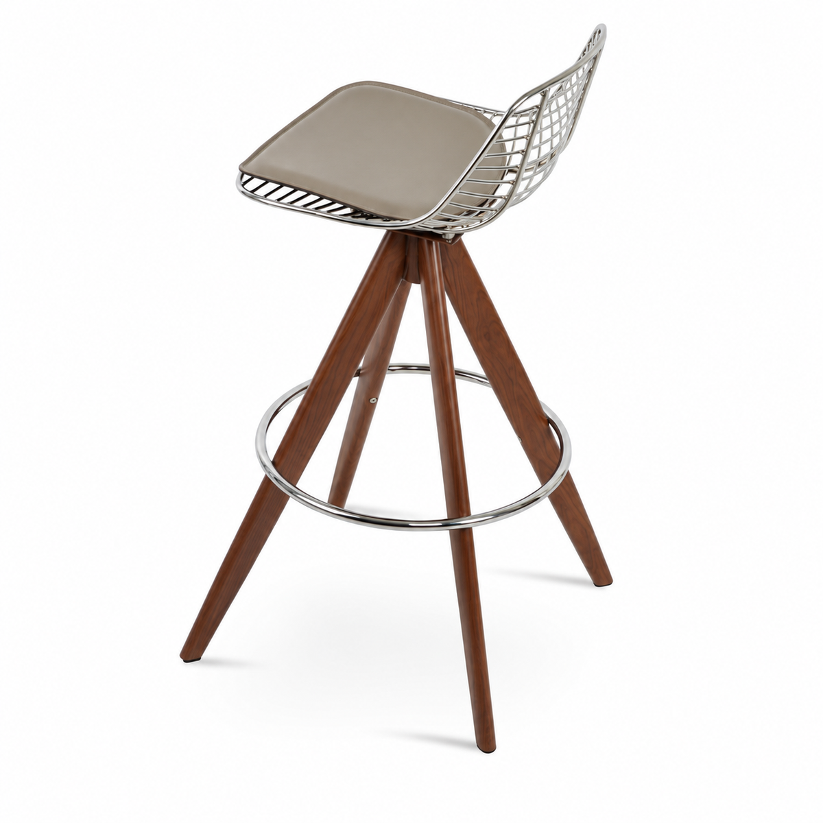 Tiger Mini Pyramid MW Swivel Stool by Soho Concept
