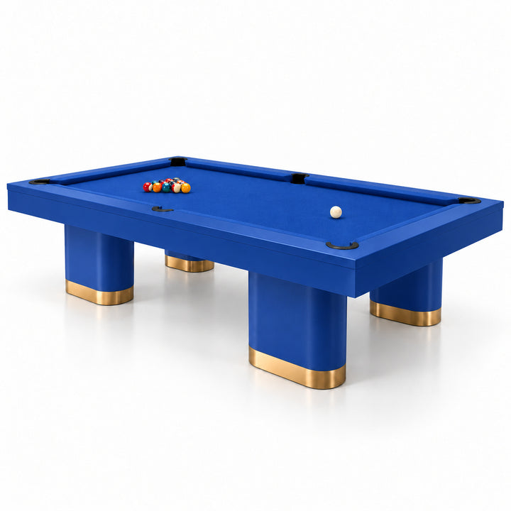Titan pool table - Solid Cobalt 