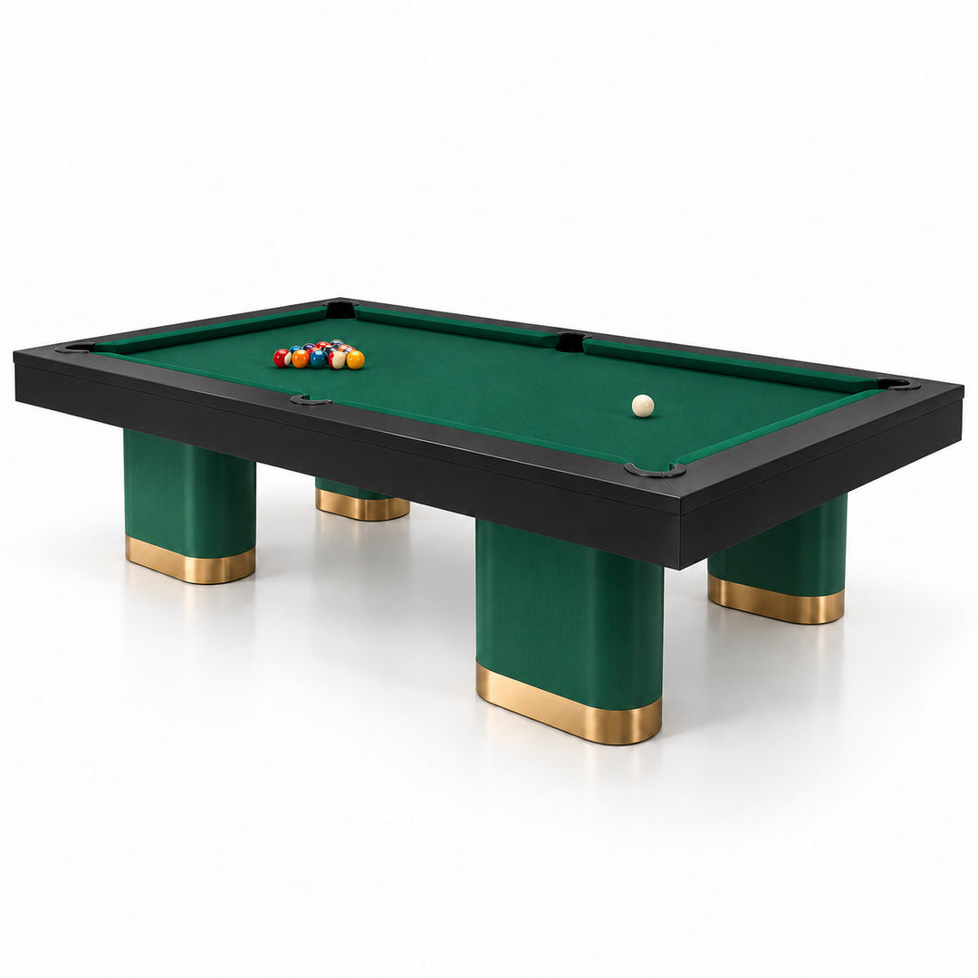 Titan pool table - Emerald &amp; Black 