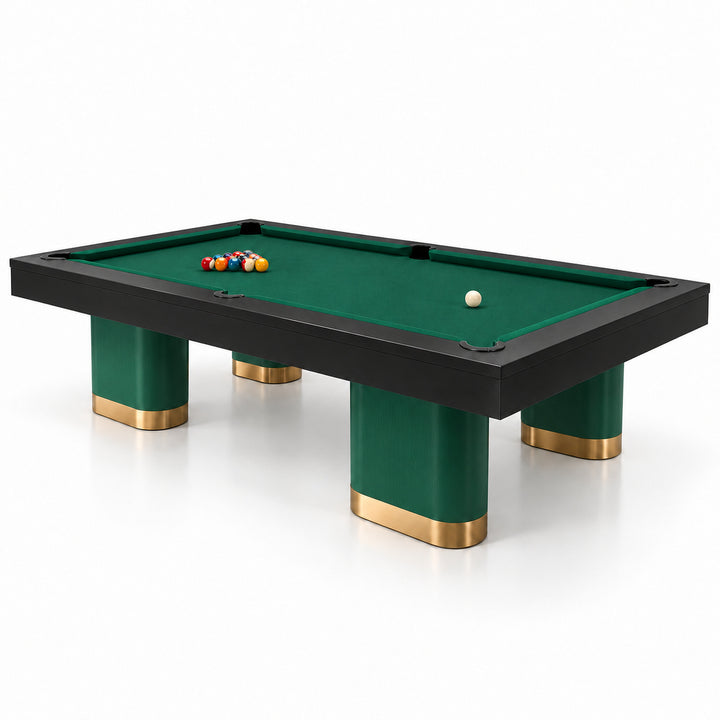 Titan pool table - Emerald &amp; Black 