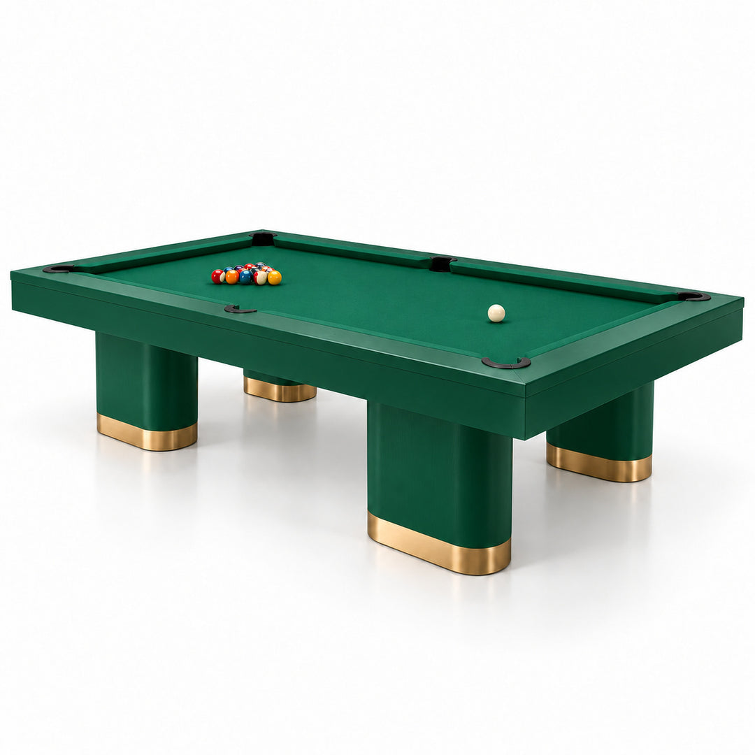 Titan pool table - Solid Emerald 