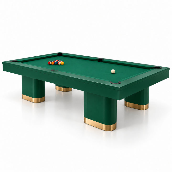 Titan pool table - Solid Emerald 