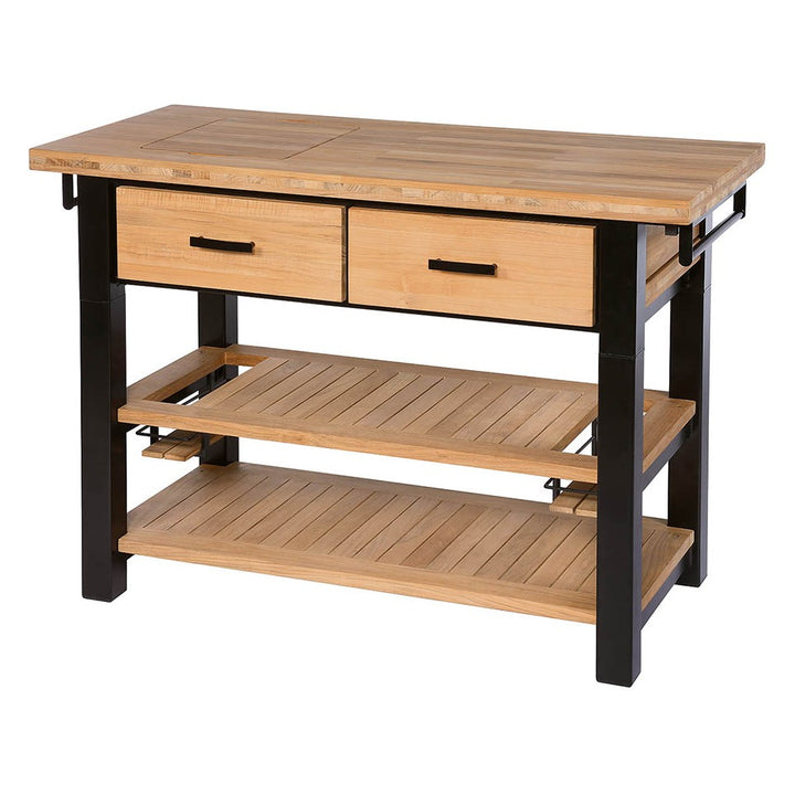Titan Serving Table by Barlow Tyrie, white background