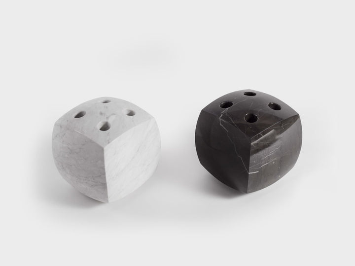 Tocco Marble Cue Rack by Impatia, marble base detail