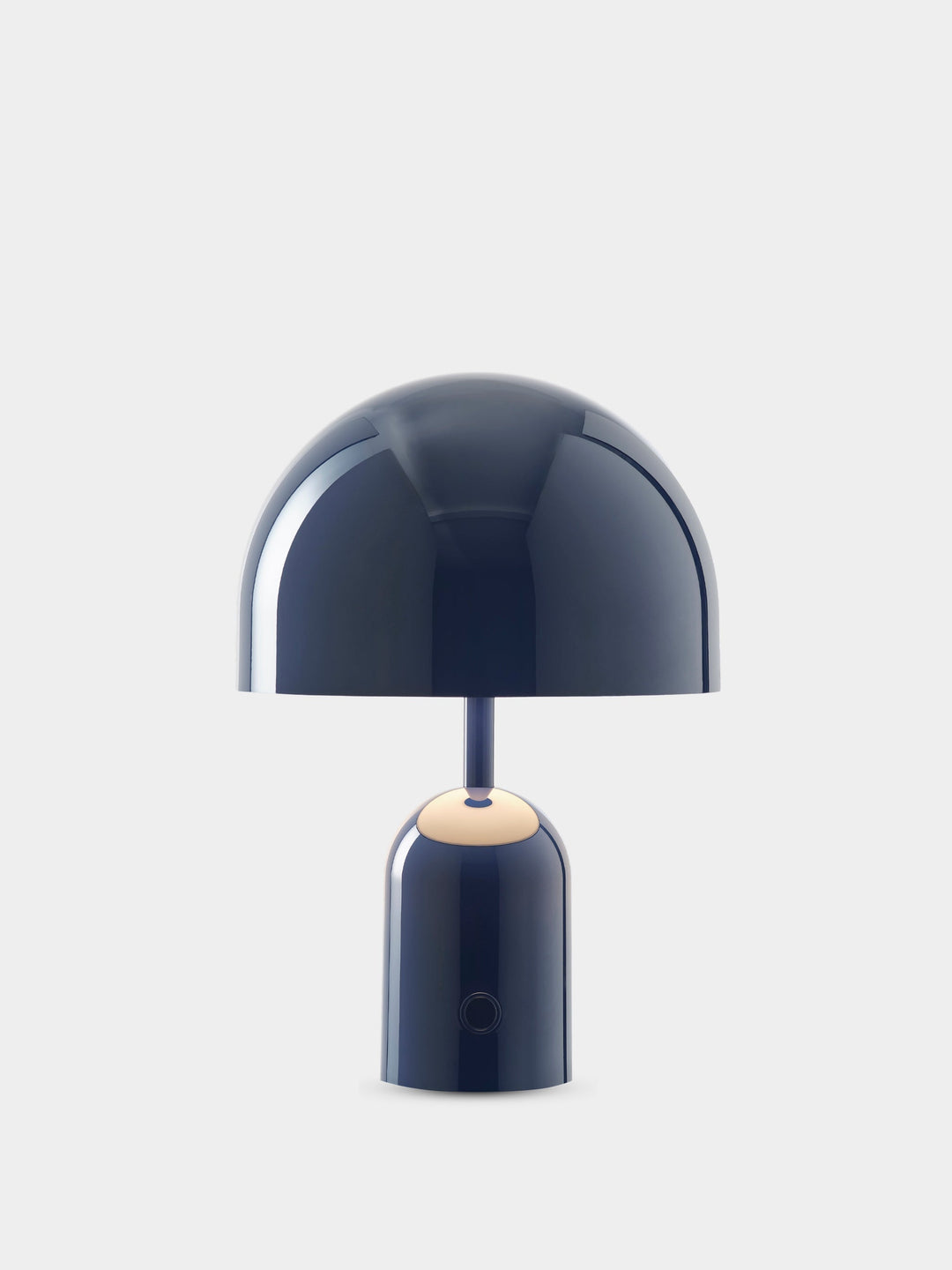 Bell Portable Light in High-Gloss Indigo