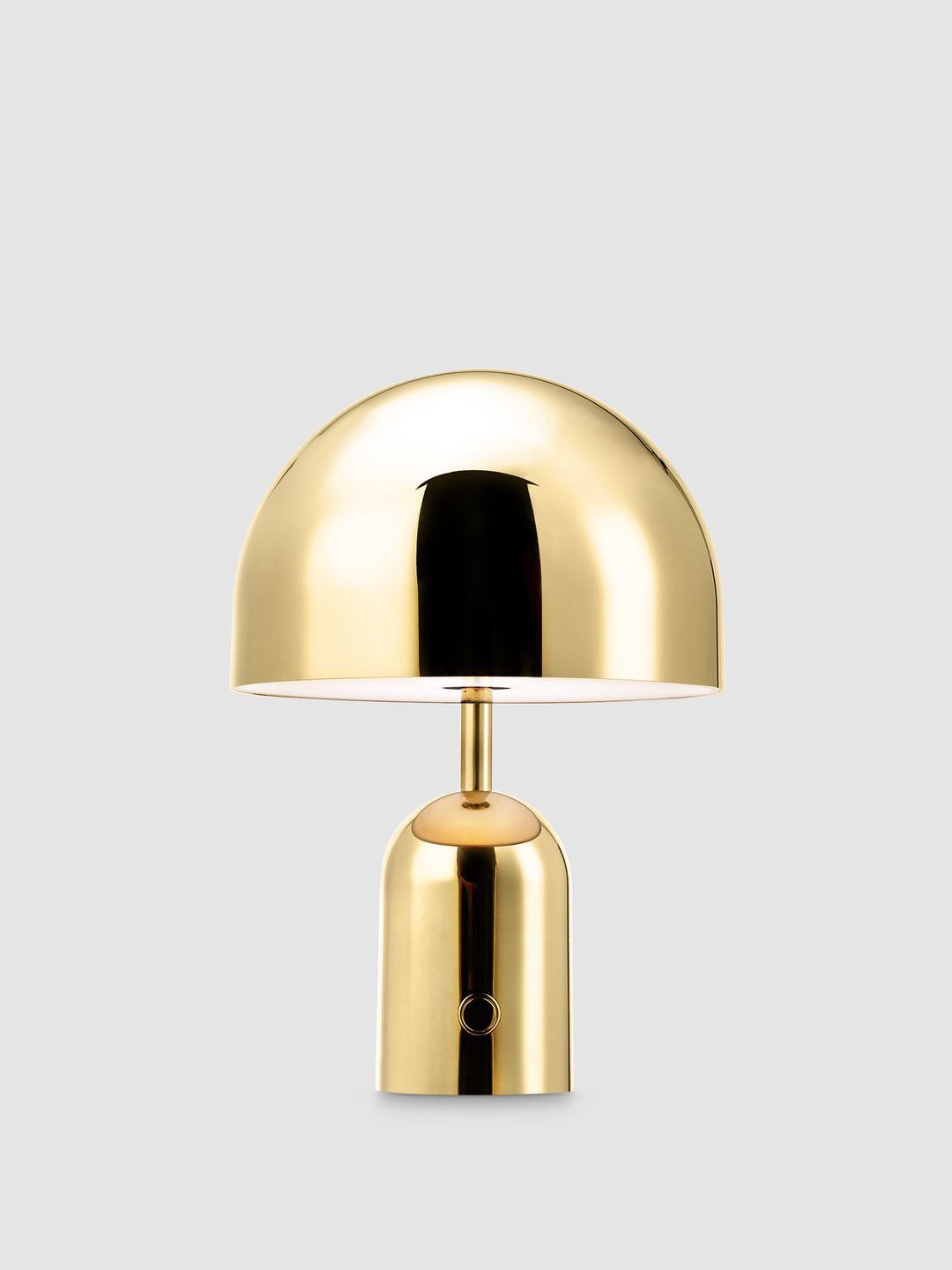 Bell Portable Light in Polished Gold