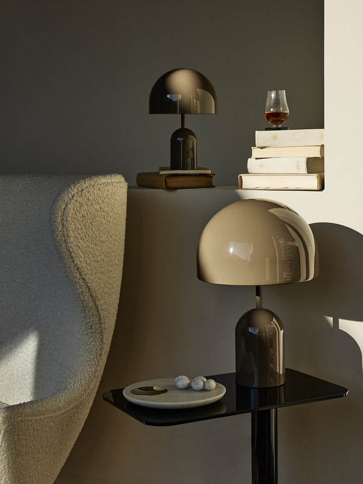 Bell Table Light by Tom Dixon in a modern interior