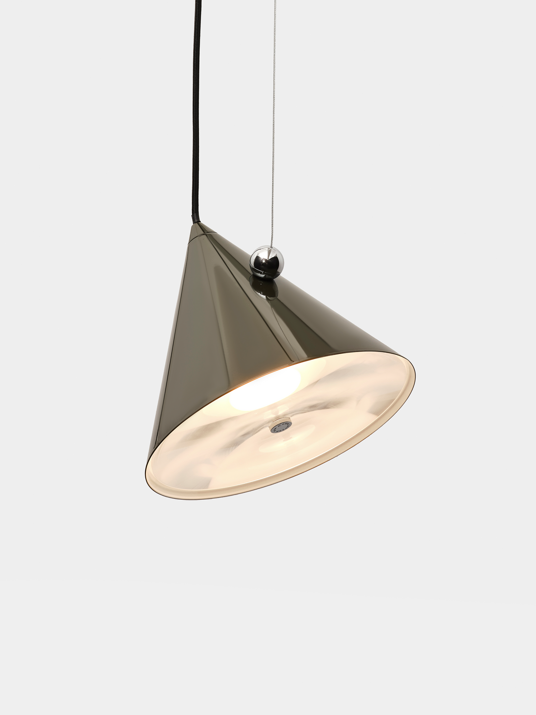 Tom Dixon Pose Small Pendant in Kelp