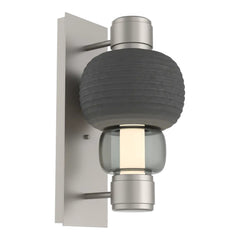 Torno Mandrel Sconce by Hammerton Studio in Beige Silver
