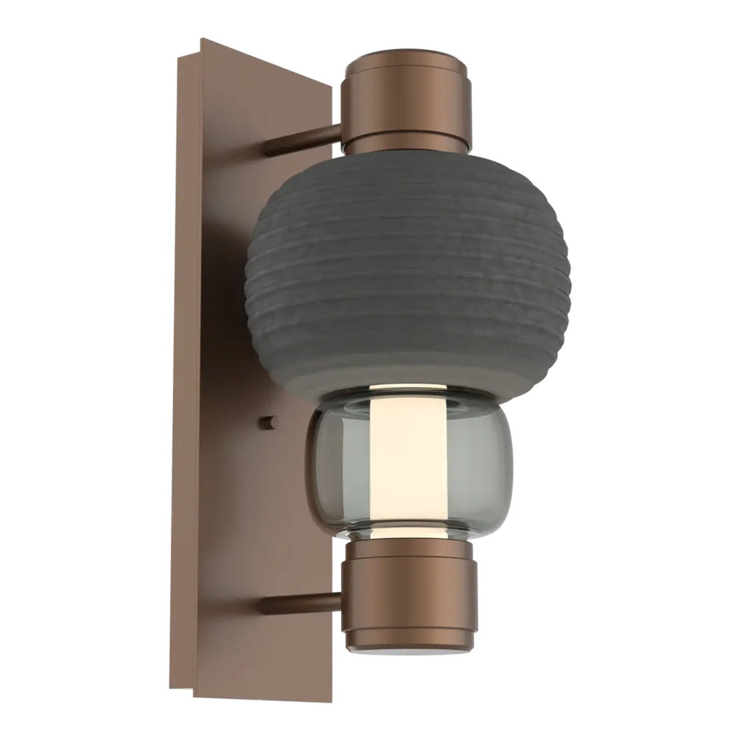 Torno Mandrel Sconce by Hammerton Studio in Burnished Bronze