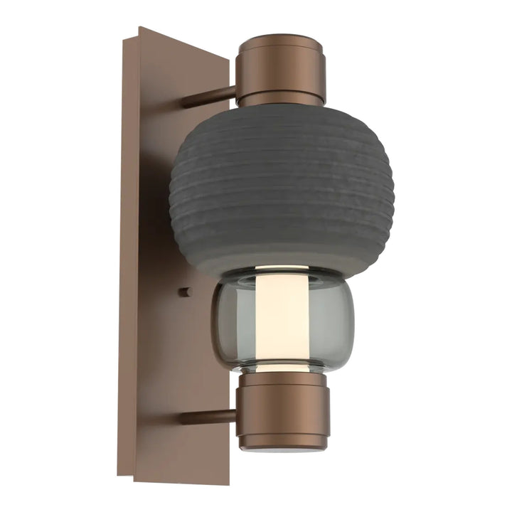 Torno Mandrel Sconce by Hammerton Studio in Burnished Bronze