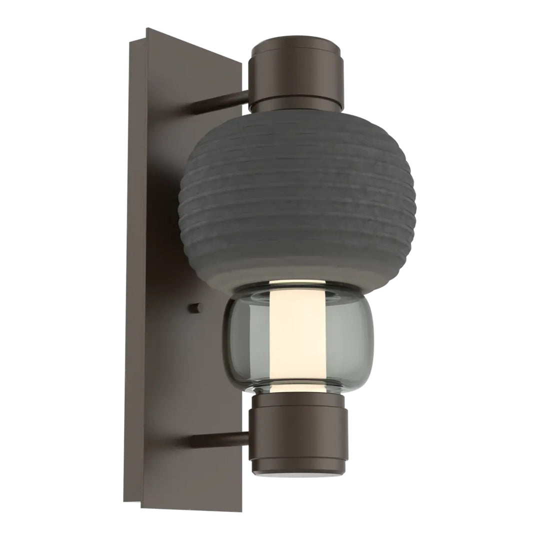 Torno Mandrel Sconce by Hammerton Studio in Flat Bronze